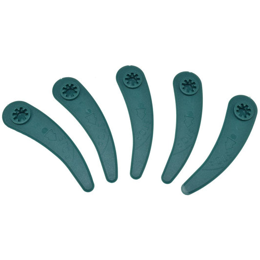 Bosch Grass Strimmer Trimmer Blades - Pack of 5 | Compatible Replacement F016800372 / F016800371 by Ufixt