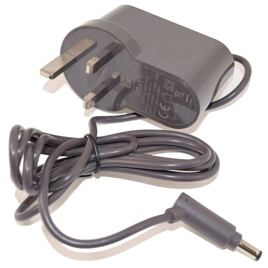 Dyson Compatible Vacuum Cleaner Battery Charger Lead with 3 Pin UK Mains Plug – Fits DC58 DC59 V6 V7 V8 SV03 SV05 SV09 SV10 by Ufixt