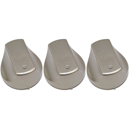 Hot-Ari ix Control Switch Knobs - Pack of 3 | Fits Hotpoint, Ariston & Indesit Ovens & Hobs | Compatible Replacement by Ufixt