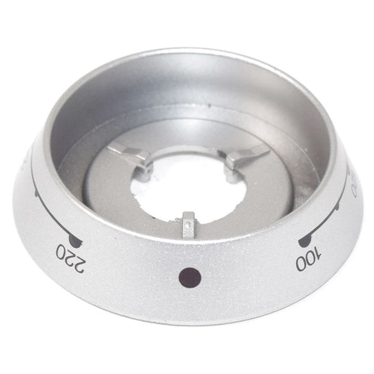 Knob Bezel Top Oven Trad / Prof Silver for Hotpoint Cookers and Ovens