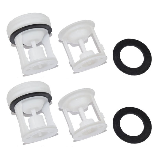 Indesit & Hotpoint Compatible Washing Machine Drain Pump Filter Kit - Pack of 2 | Non-Genuine Replacement by Ufixt