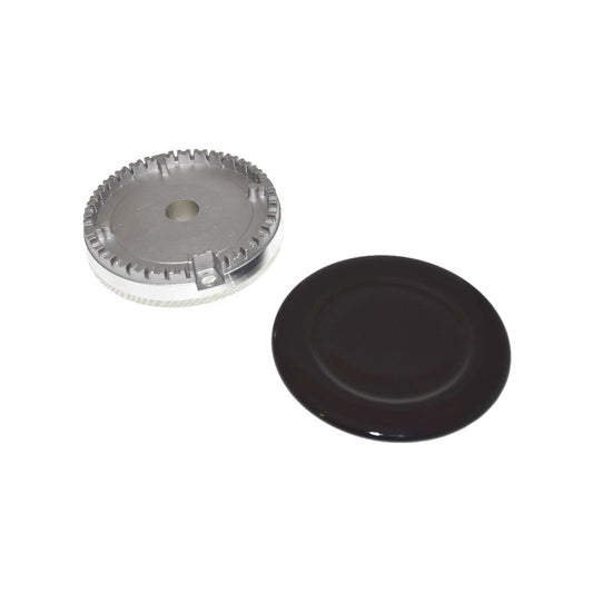 Universal Cooker Oven Gas Hob Burner Base and Cap Set 100mm