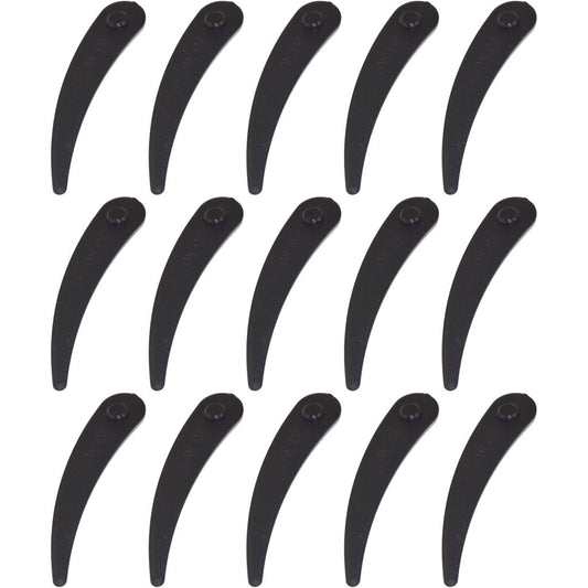 Bosch ART26-18Li Compatible Plastic Strimmer Trimmer Blades Pack of 15