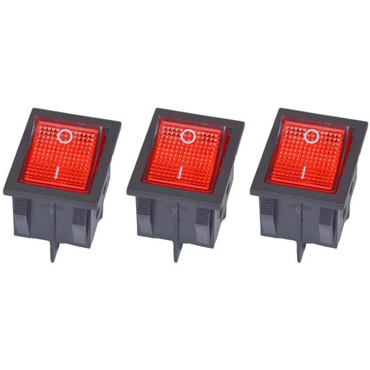 Numatic On/Off Rocker Vacuum Cleaner Switch x 3