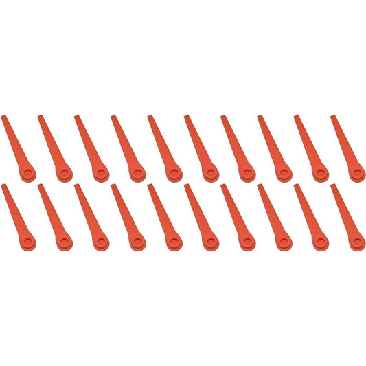 Flymo SimpliTrim Li Plastic Strimmer Trimmer Blades Pack of 20
