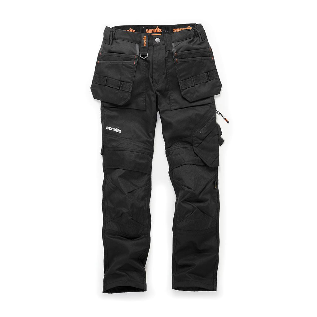 Scruffs Women&#39;s Trade Flex Holster Trousers Black - 12L