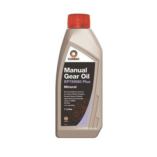 Comma Ep75W80 Plus Gear Oil - 1 Litre