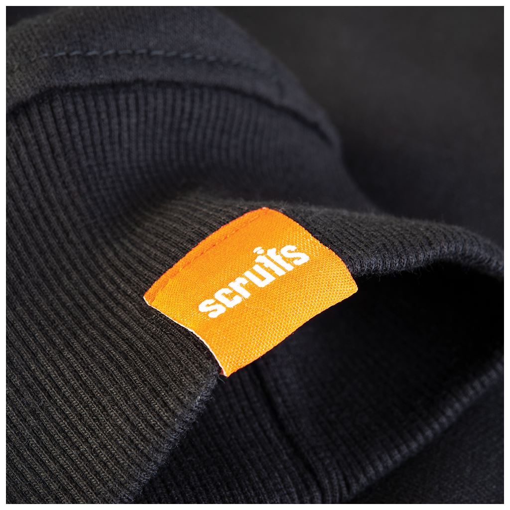 Scruffs Eco Worker Sweatshirt Black - M