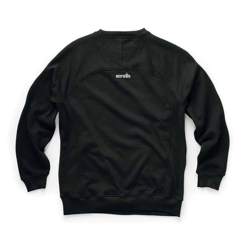 Scruffs Eco Worker Sweatshirt Black - M