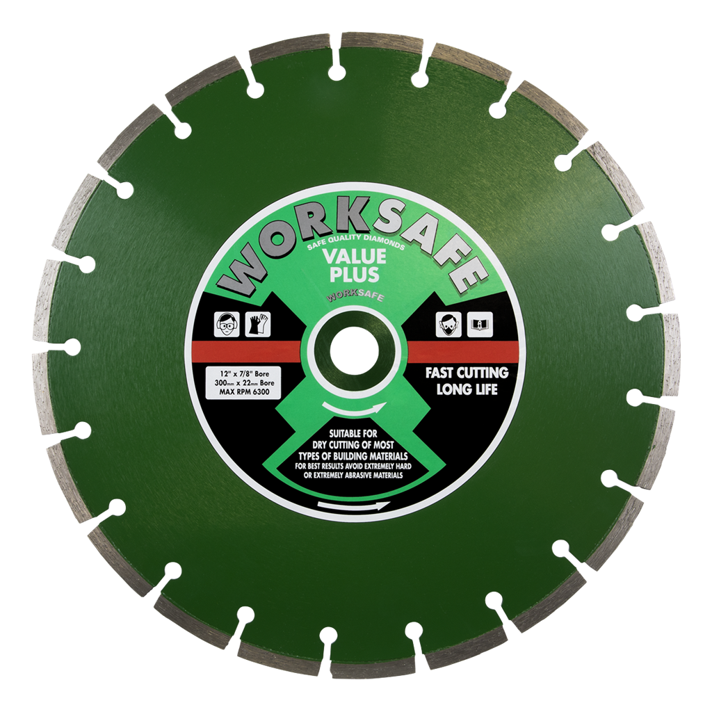 Worksafe&#174; Value Plus Diamond Blade 300 x 22mm