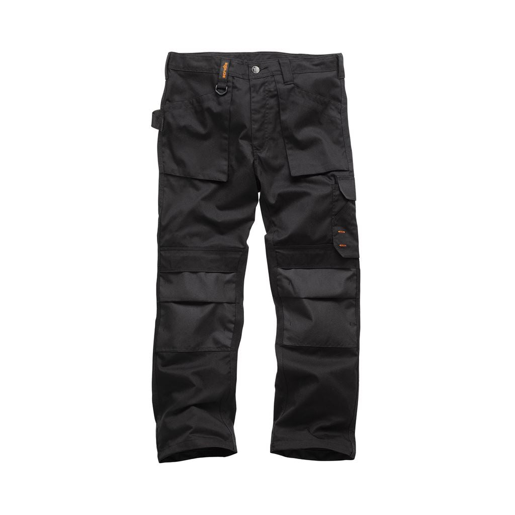 Scruffs Worker Trousers Black - 40L