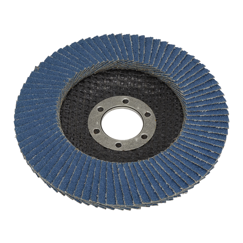 115mm Zirconium Flap Disc 80Grit 22mm Bore