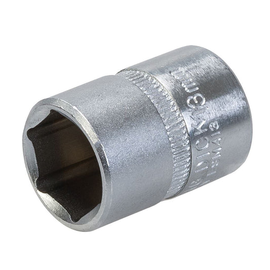 King Dick Socket SD 1/4" Metric 6pt - 13mm