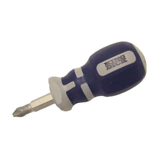 King Dick 1-for-6 Screwdriver 25mm - PZ1, PZ2, PZ3 & PH1, PH2, PH3