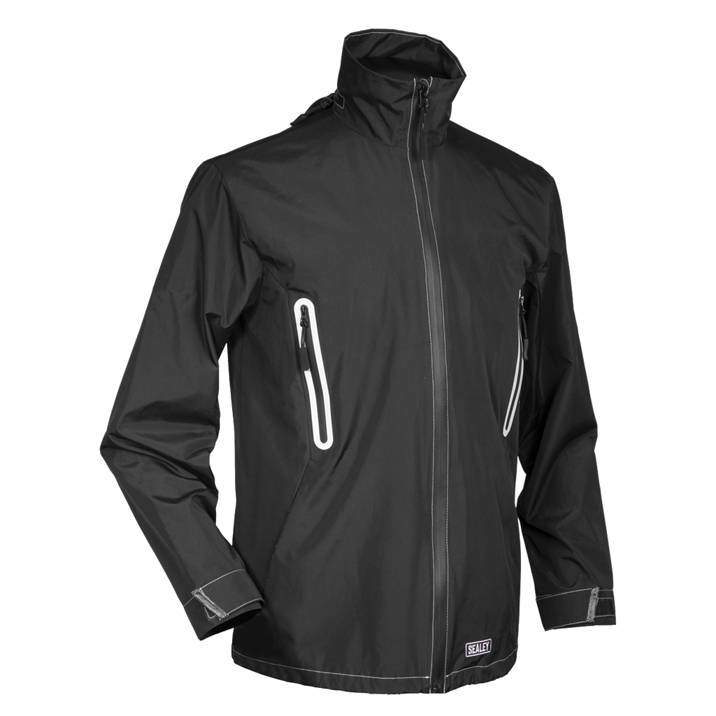 5V Heated Rain Jacket with Power Bank 10Ah - X-Large