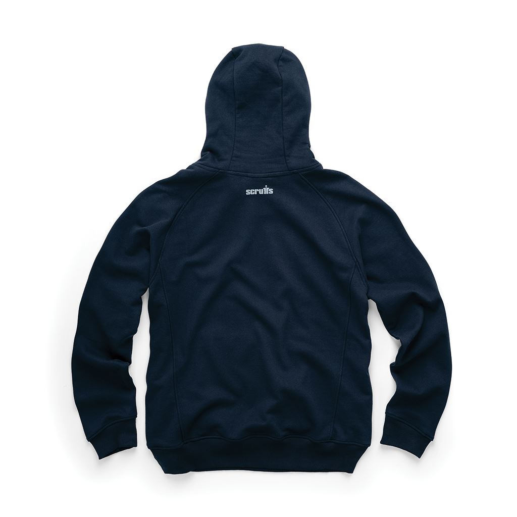 Scruffs Eco Worker Hoodie Navy - M