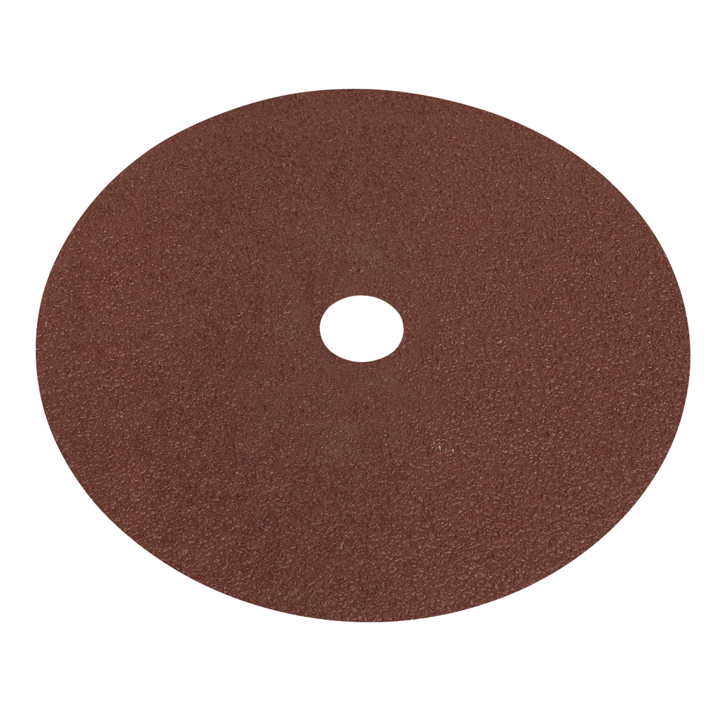 Worksafe&#174; 175mm Fibre Backed Sanding Disc 40Grit - Pack of 25