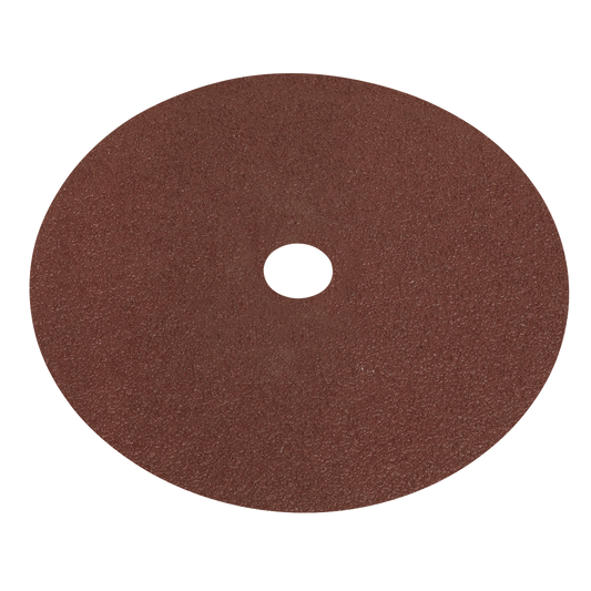 Worksafe&#174; 175mm Fibre Backed Sanding Disc 40Grit - Pack of 25