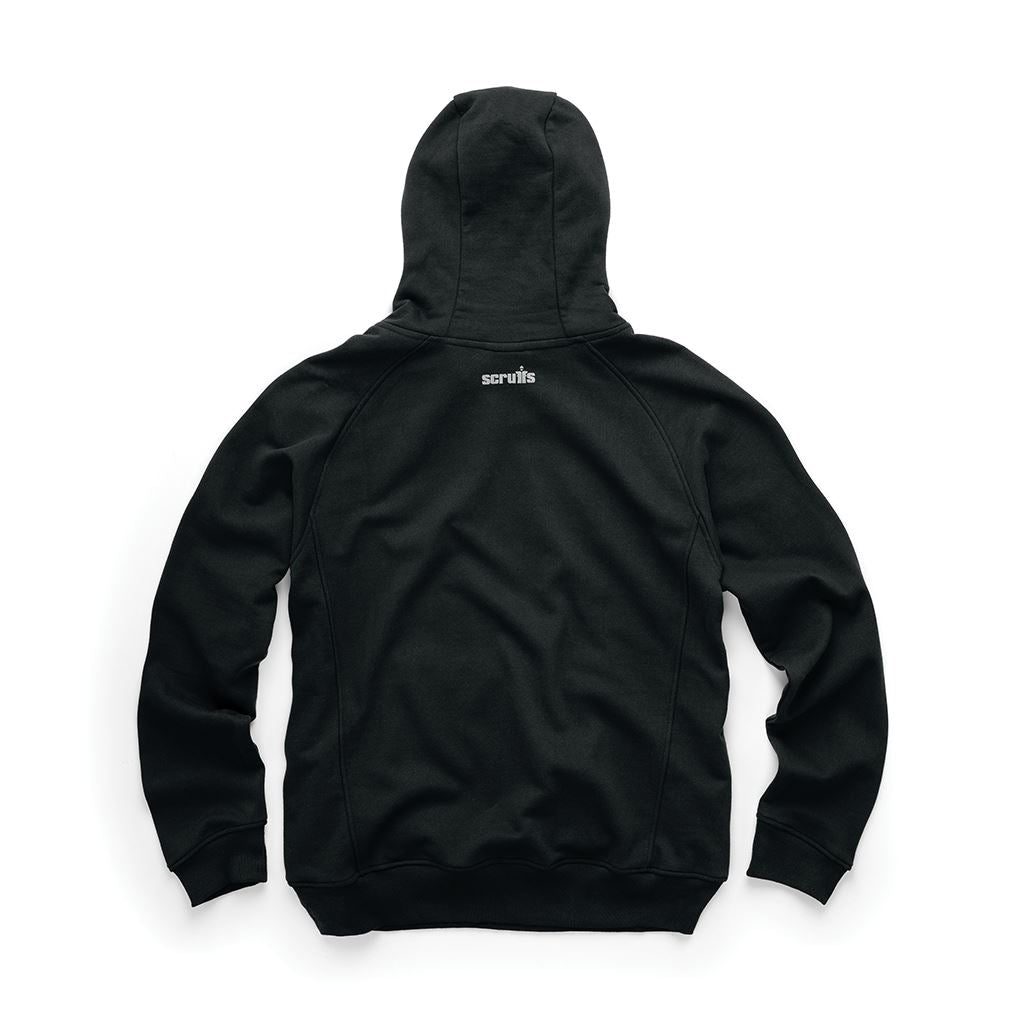 Scruffs Eco Worker Hoodie Black - XXL