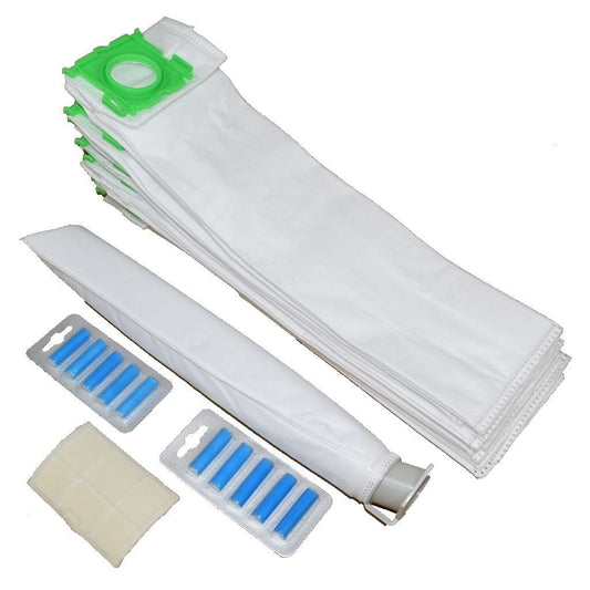 Sebo X Series Microfibre Vacuum Cleaner Bags x 10 with Air Fresheners and Filters Service Kit