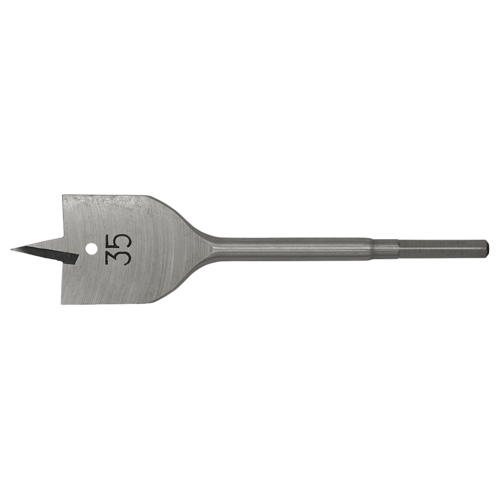 Worksafe&#174; Flat Wood Drill Bit 35mm x 152mm