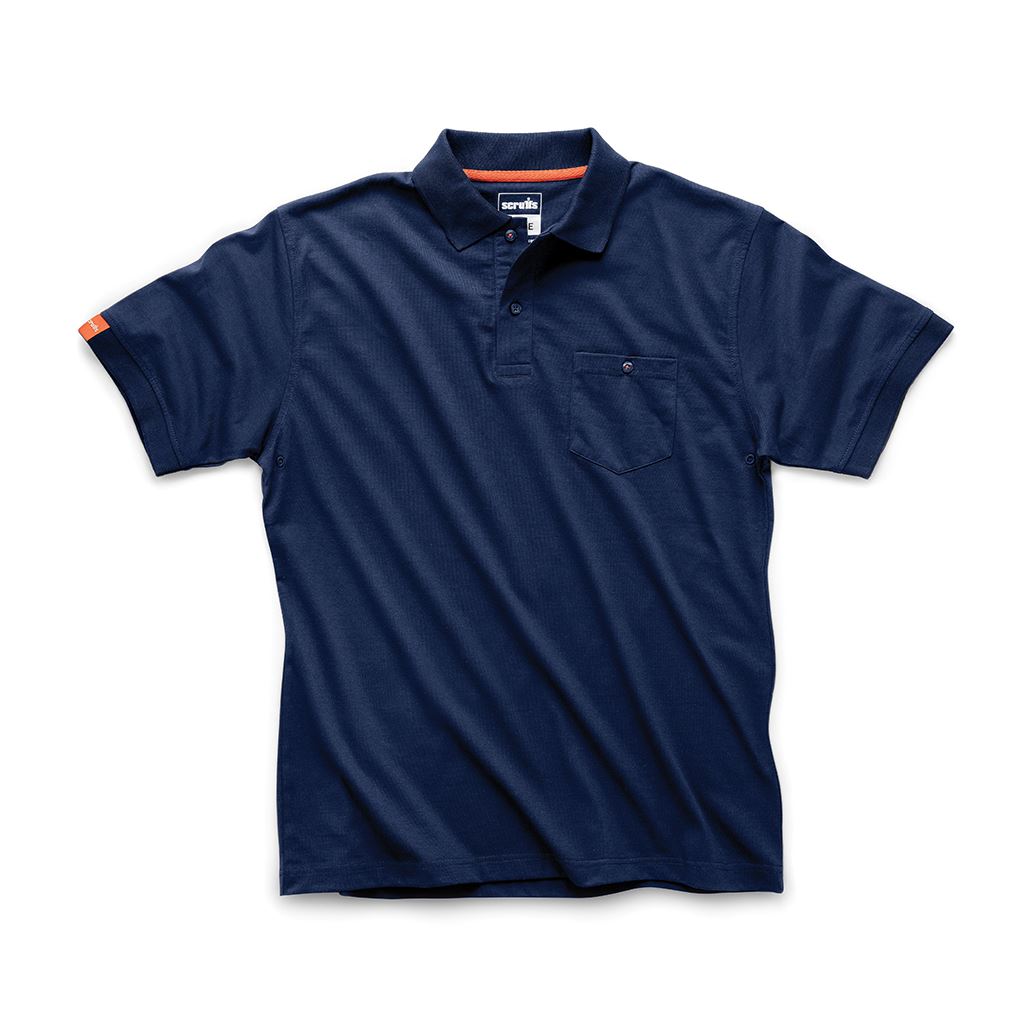 Scruffs Eco Worker Polo Navy - L