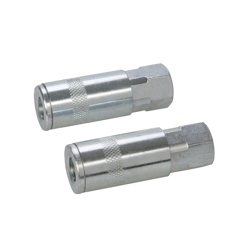 Silverline Air Line Quick Coupler 2pk - 1/4" BSP