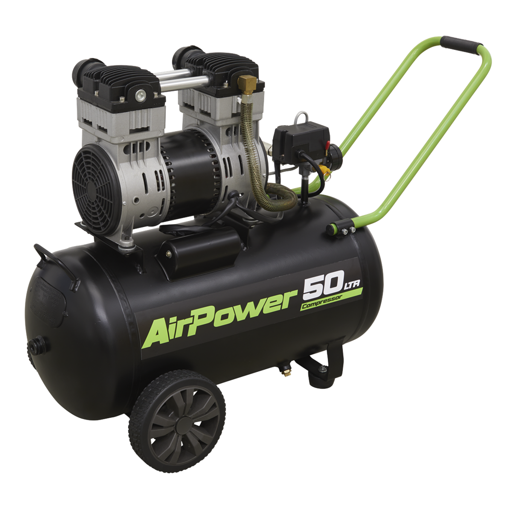 50L Low Noise Direct Drive Air Compressor 1.6hp