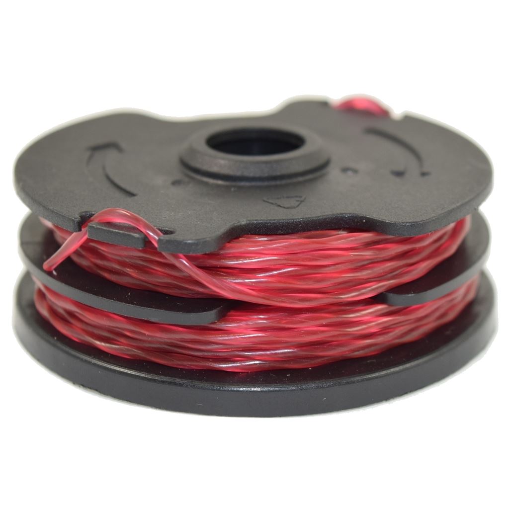 Hyper Tough-Compatible Grass Strimmer Spool & Dual Line 1.6mm x 10m - Replacement for TLH-01