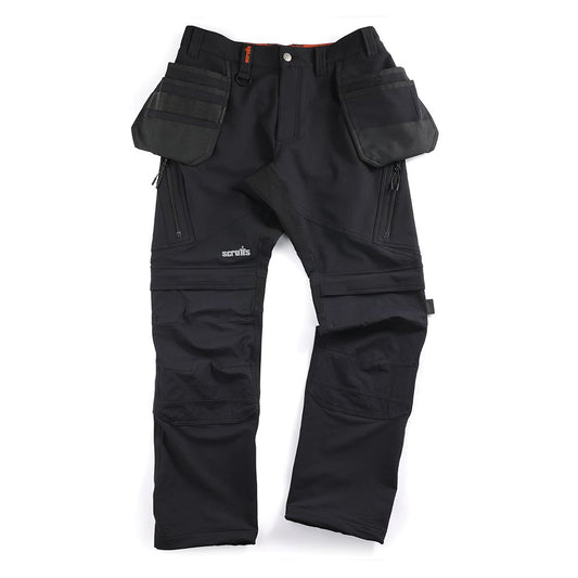 Scruffs Tech Holster Trousers Black - 36R