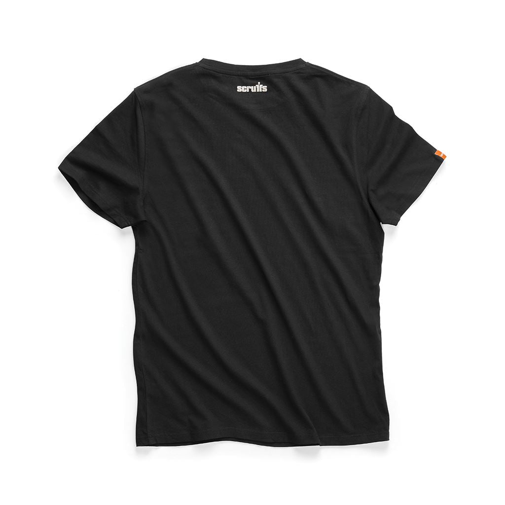 Scruffs Sedona Organic Logo T-Shirt Black - XL