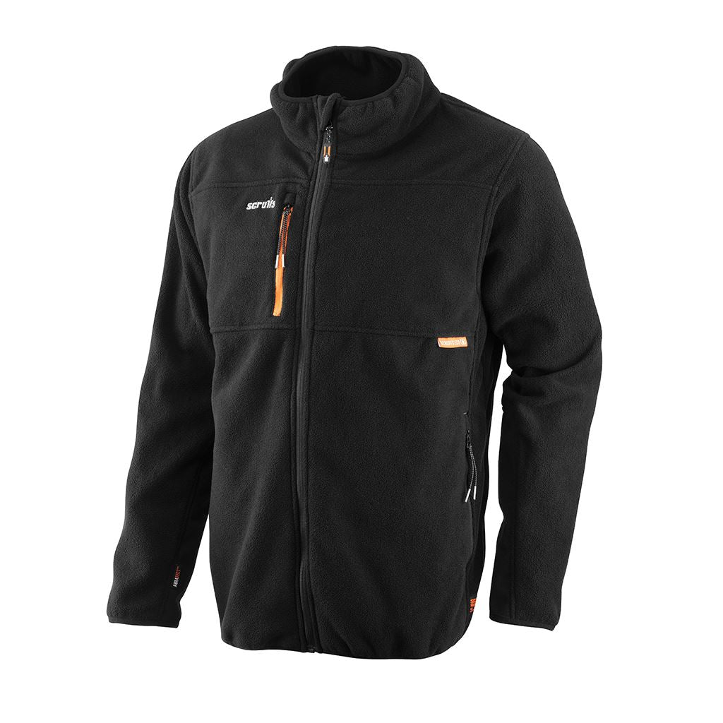 Scruffs Eco Abratect Worker Fleece Black - L