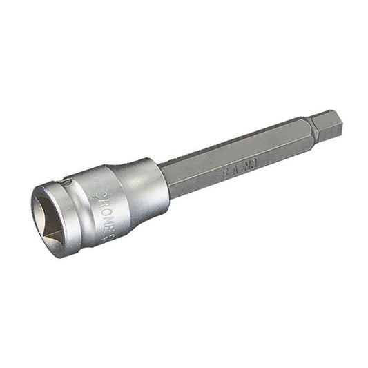 King Dick Socket SD 1/2" Insert Hex Bit Long Metric - 10mm