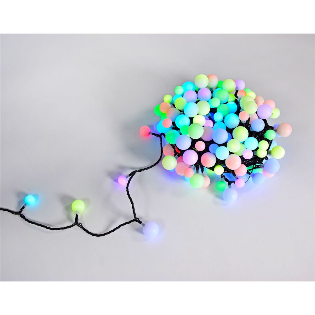 20m Mixed RGB Berry Lights - Colour Remote