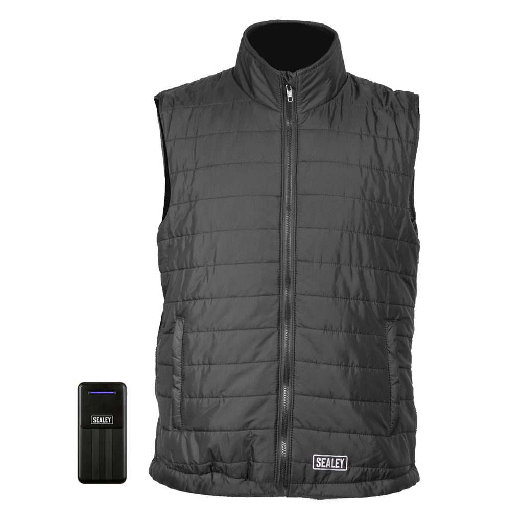 5V Heated Puffy Gilet - 44" to 52" Chest with Power Bank 20Ah