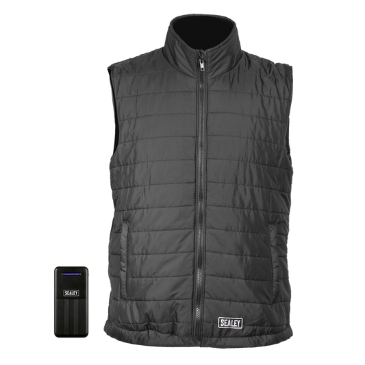 5V Heated Puffy Gilet - 44" to 52" Chest with Power Bank 20Ah