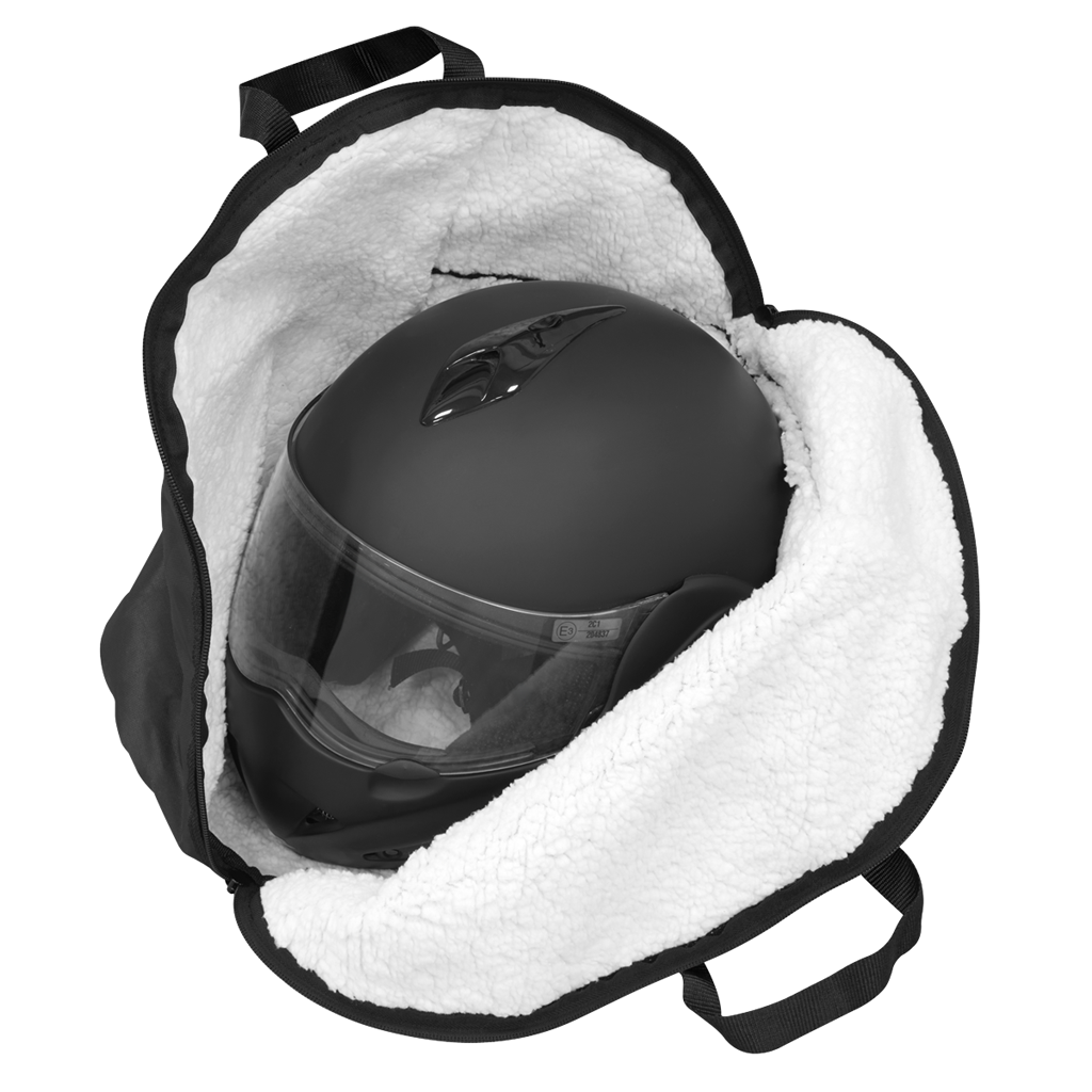 Fleece Lined Helmet Bag - Large