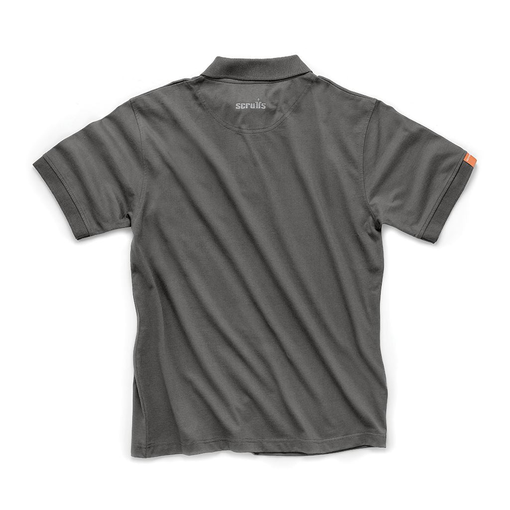 Scruffs Eco Worker Polo Graphite - S