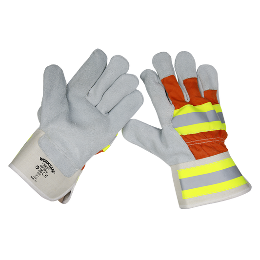 Worksafe&#174; Reflective Rigger&#39;s Gloves - Pair