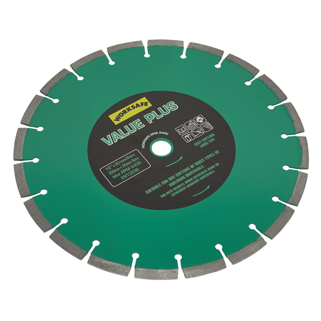 Worksafe&#174; Value Plus Diamond Blade 300 x 20mm