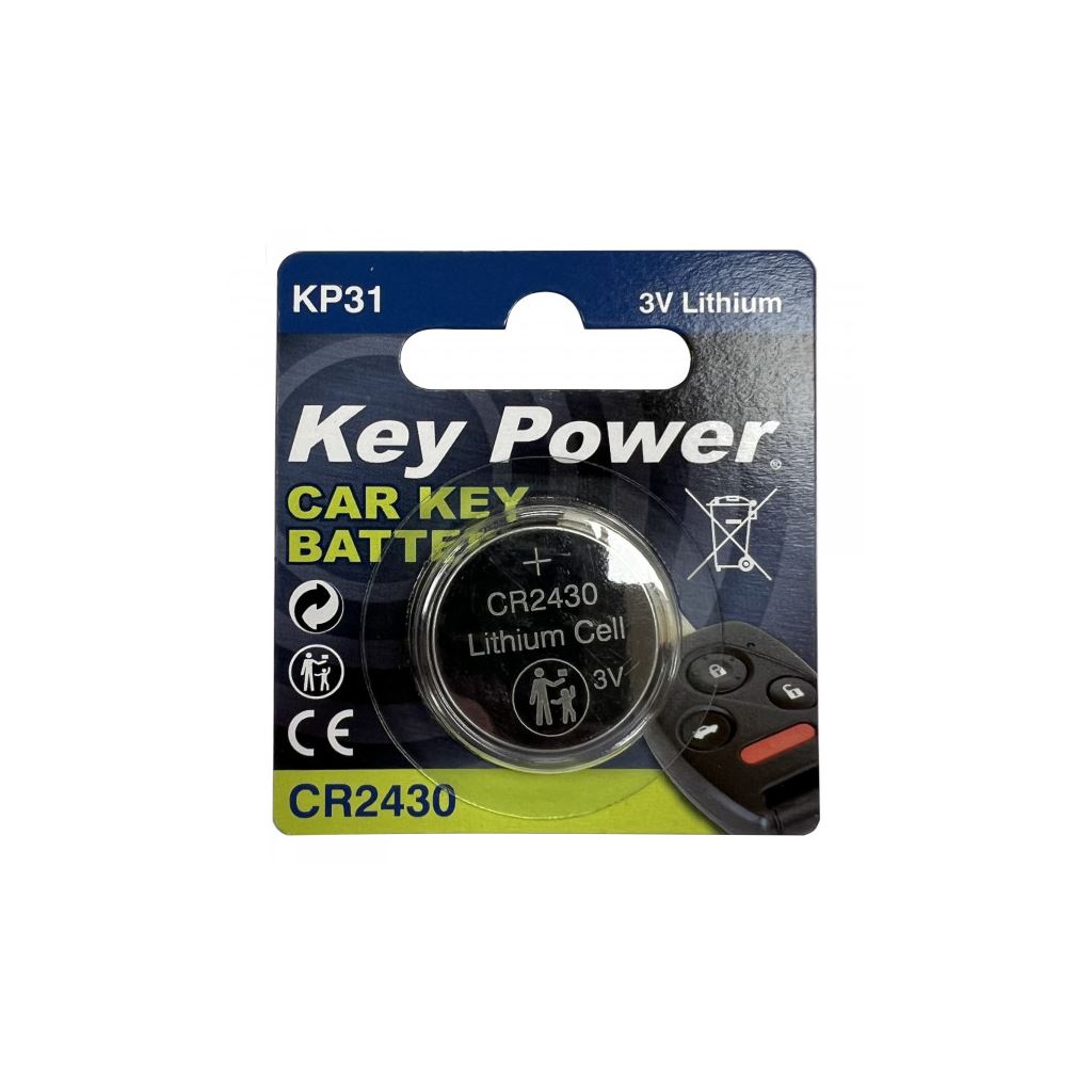 Coin Cell Battery CR2430 - Lithium 3V