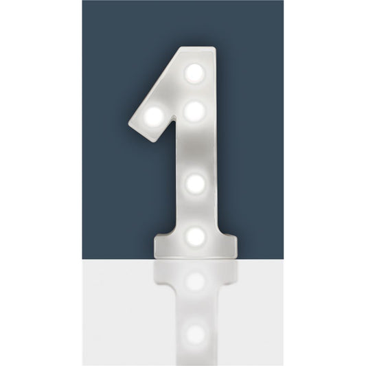 St Helens Home and Garden Battery Operated 3D LED Number Light