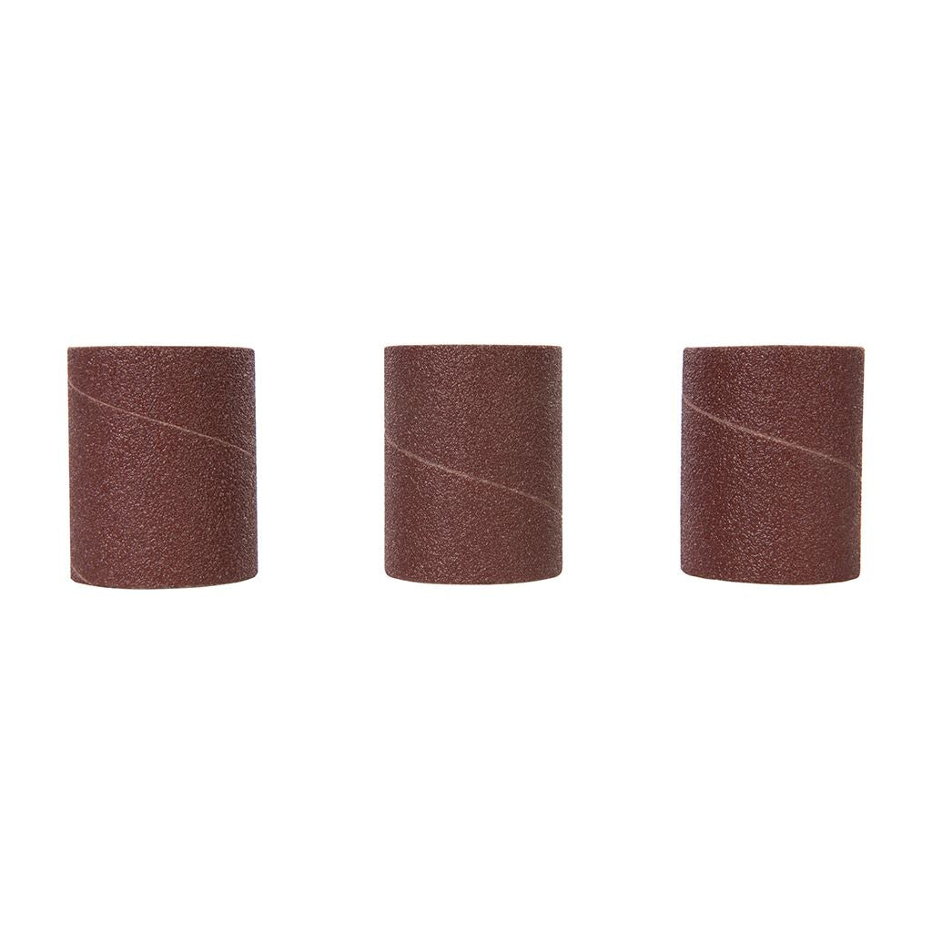 Silverline Sanding Sleeves 3pk - 80 Grit Sanding Sleeves 3pk