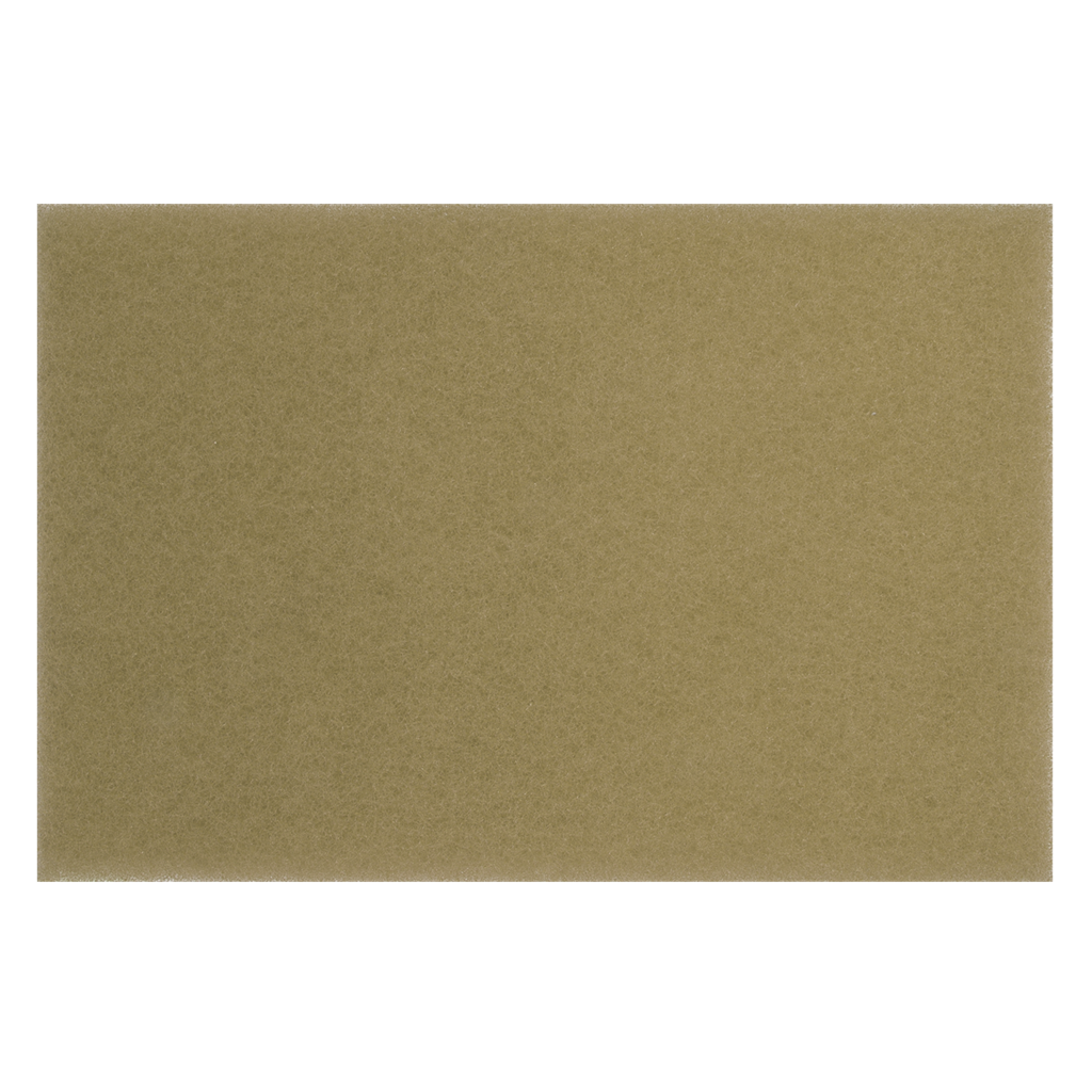 Worksafe&#174; Tan Buffer Pads 12 x 18 x 1" - Pack of 5