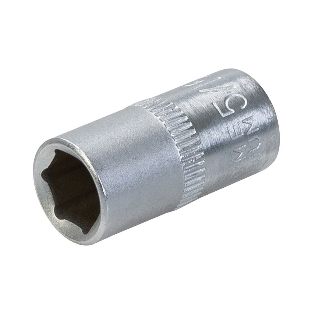 King Dick Socket SD 1/4" Metric 6pt - 8mm