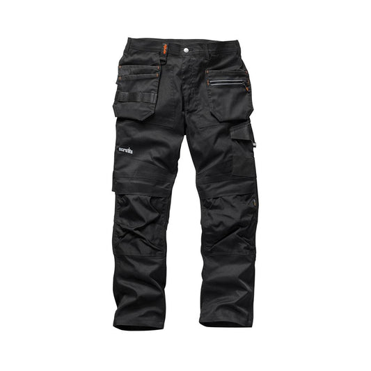 Scruffs Trade Flex Trousers Black - 32L