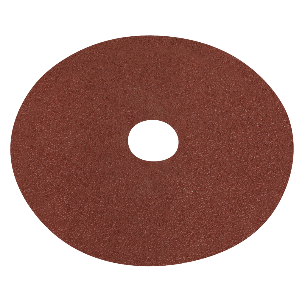 Worksafe&#174; 125mm Fibre Backed Sanding Disc 40Grit - Pack of 25