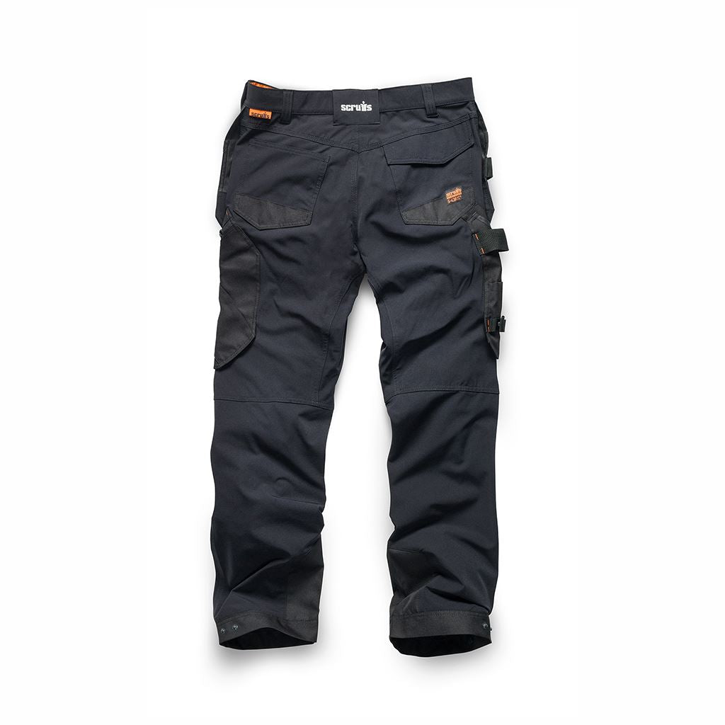 Scruffs Pro Flex Plus Holster Trousers Black - 34S