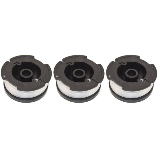 Black & Decker Reflex Strimmer Trimmer Spool & Line Pack of 3 | Compatible Replacement by Ufixt