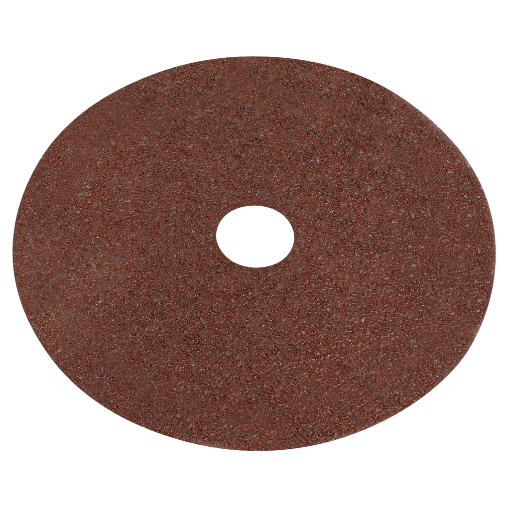 Worksafe&#174; 115mm Fibre Backed Sanding Disc 24Grit - Pack of 25